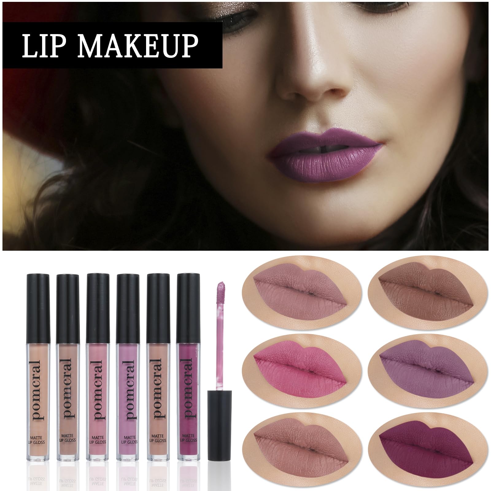 Pomcral makeup kit face makeup supports even complexion and natural finish