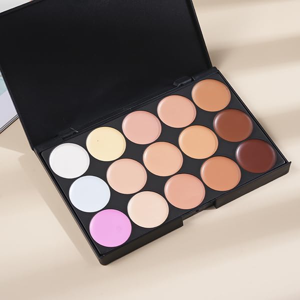 Pomcral makeup kit swatches showcase 40 shades for quick planning