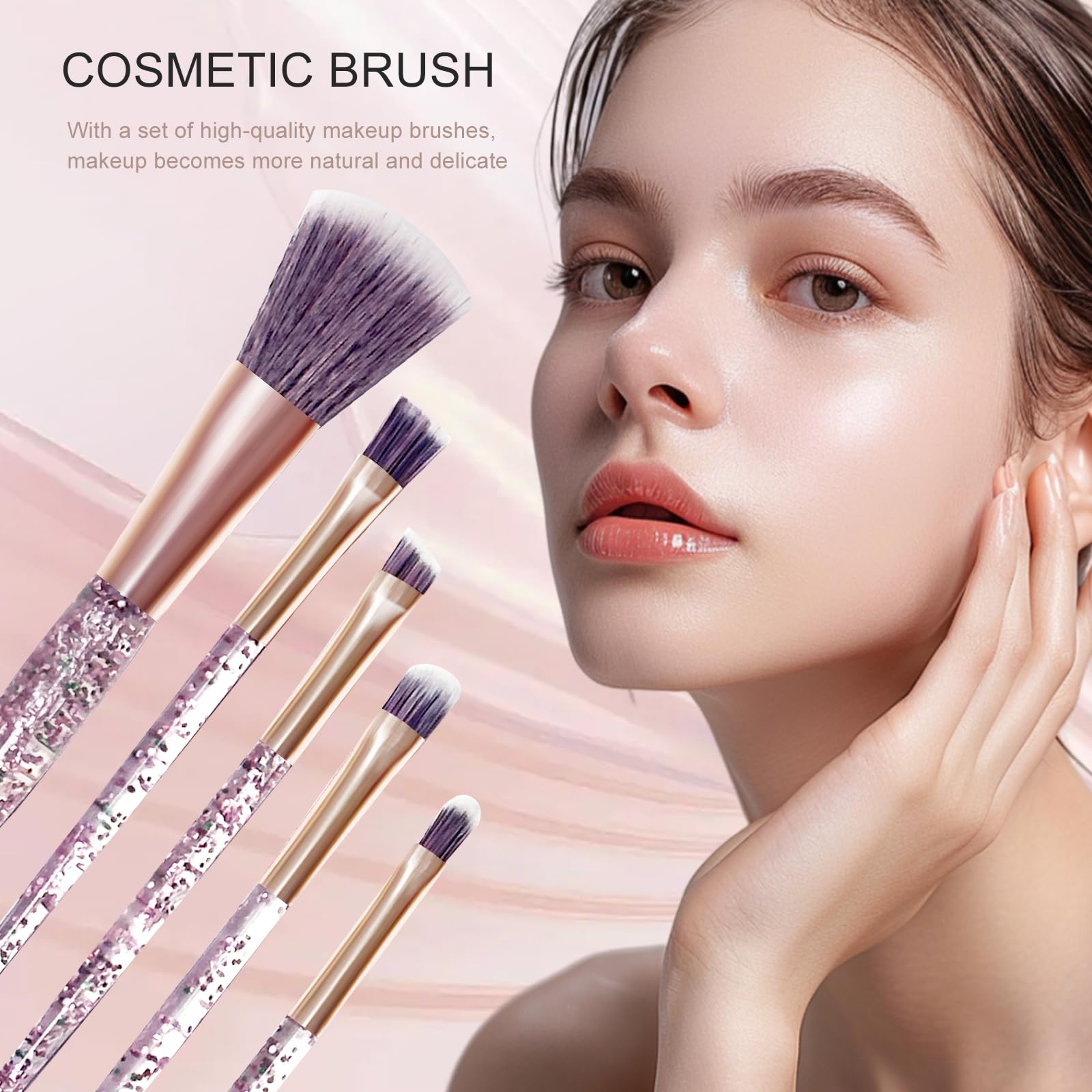 Pomcral Travel Makeup Kit lipsticks deliver long-lasting color in a portable form.