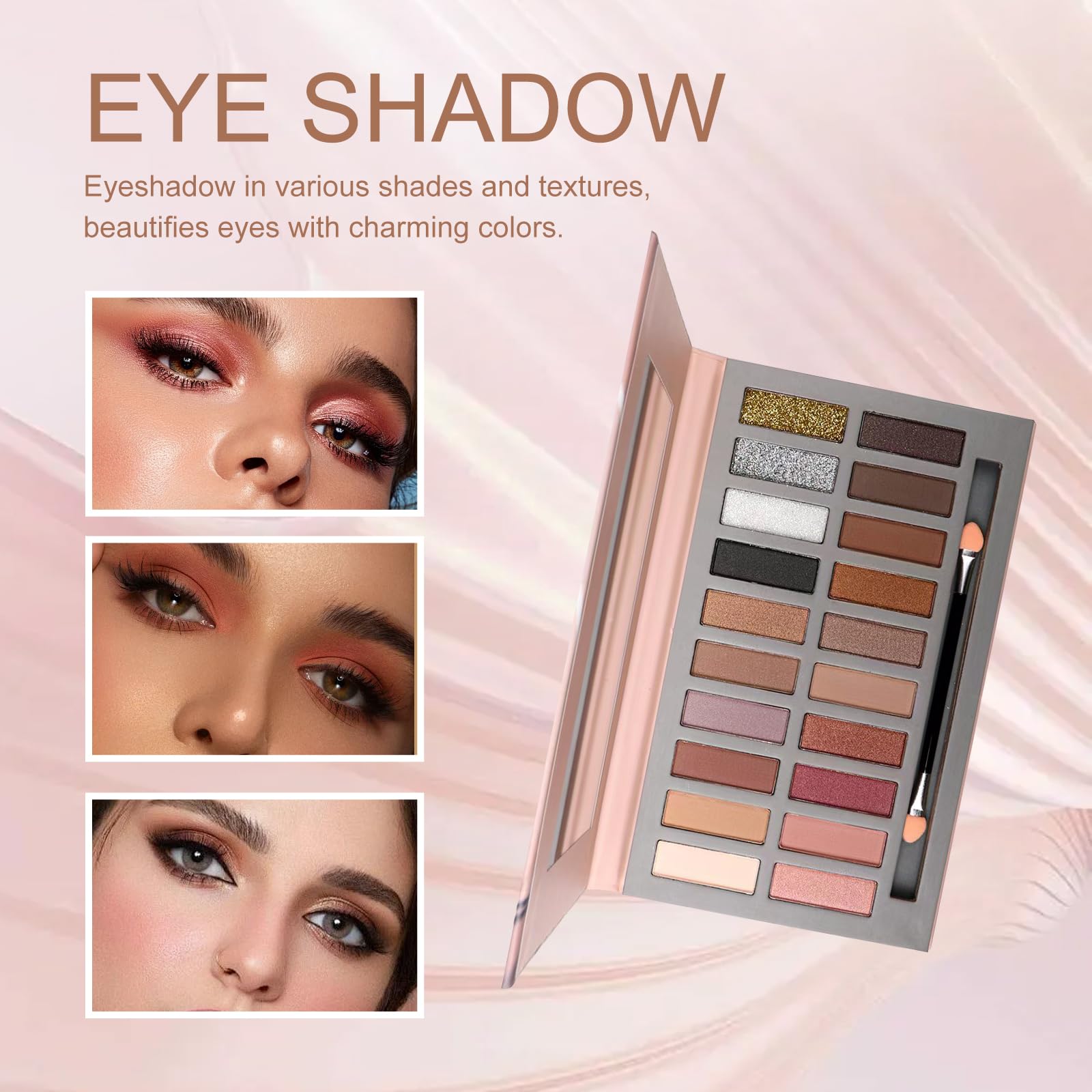 Pomcral Travel Makeup Kit on-the-go setup supports quick makeup routines anywhere.