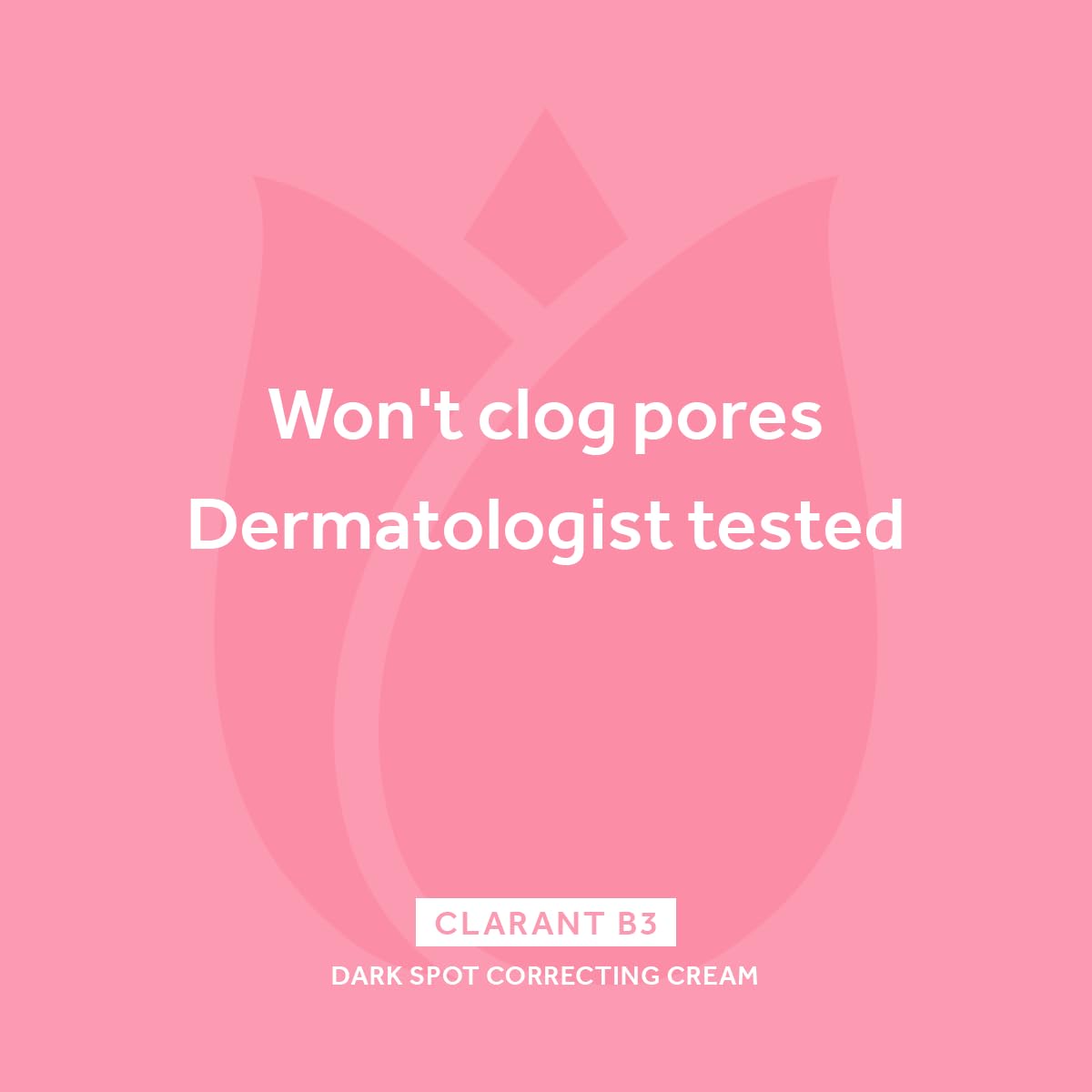 POND'S Clarant B3 massaged into skin shows fast absorption.
