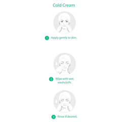 Pond's Cold Cream Cleanser dissolving makeup during a gentle application.