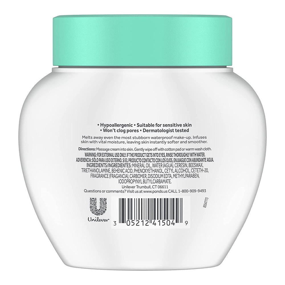POND'S Cleanser removes makeup including mascara while hydrating skin