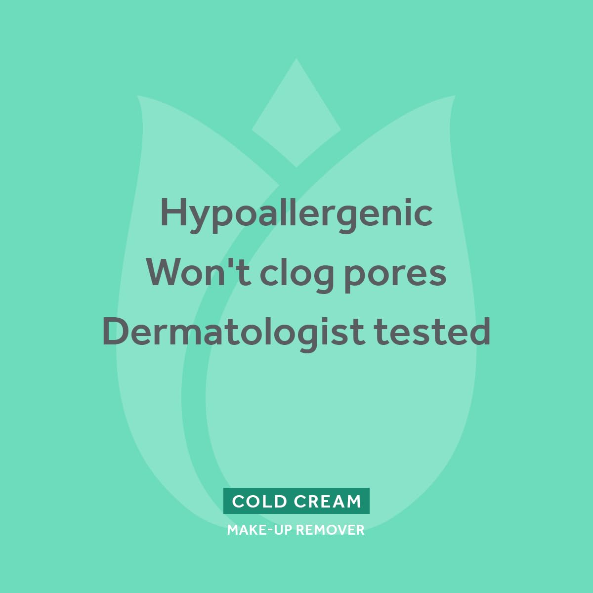 POND'S Cold Cream non-comedogenic formula supports clear skin during cleansing