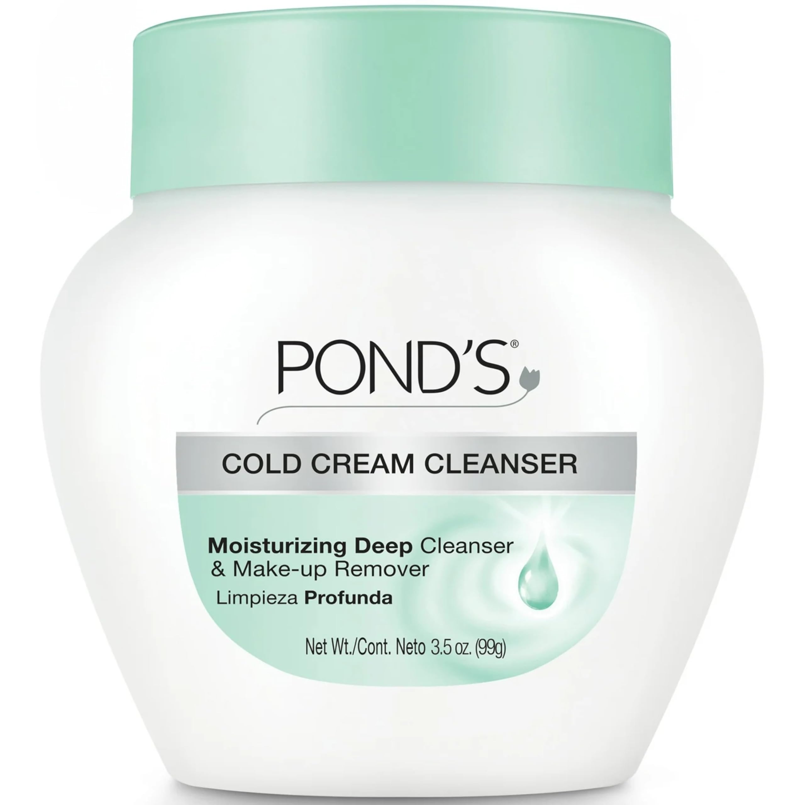 Pond's Cold Cream Cleanser two-pack displayed for at-home cleansing routine.