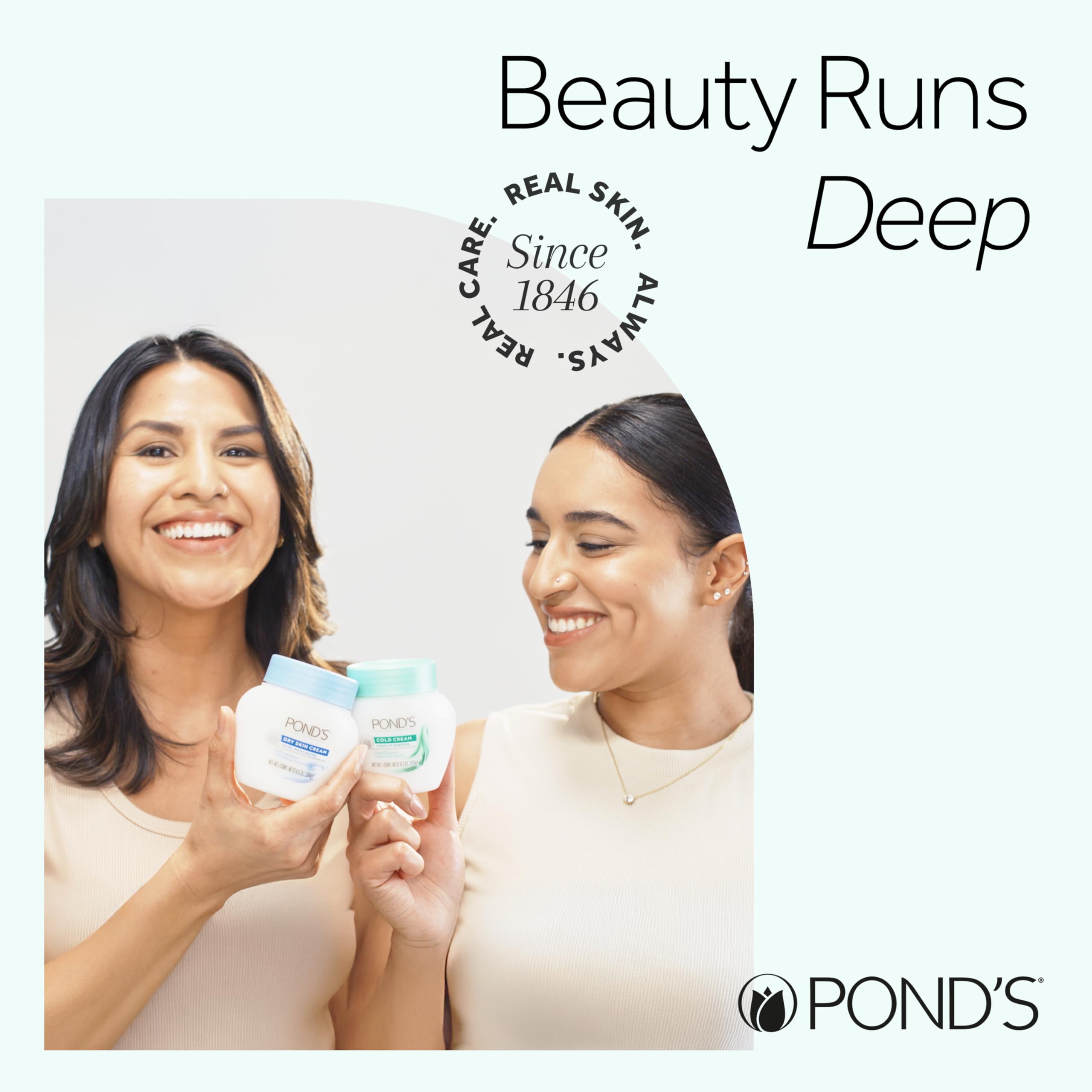 POND'S Rejuveness collagen-based formula targets texture and firmness for a smoother look.