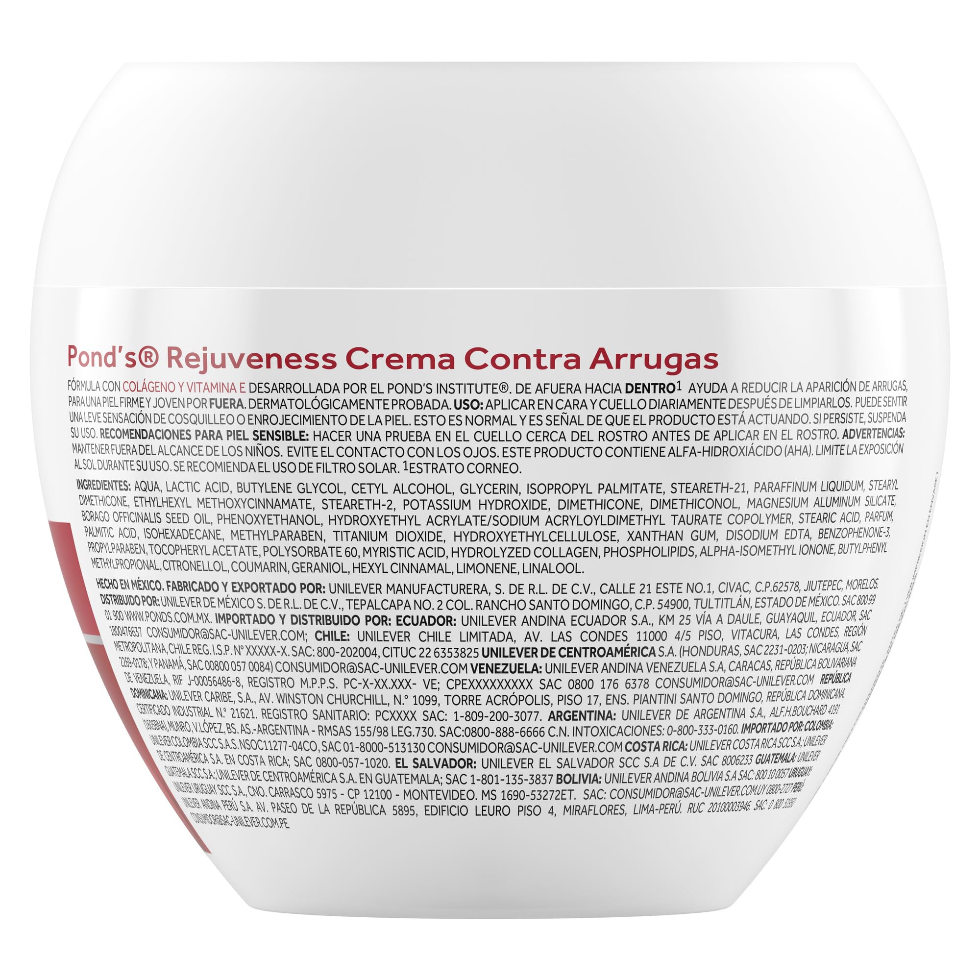 Pond's Rejuveness texture swatch suggests creamy, luxurious hydration