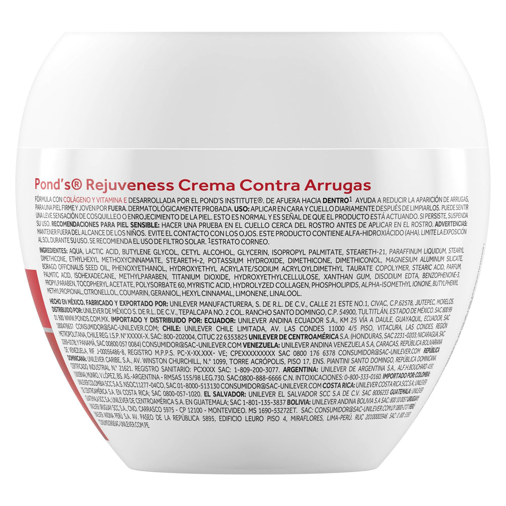Pond's Rejuveness texture swatch suggests creamy, luxurious hydration