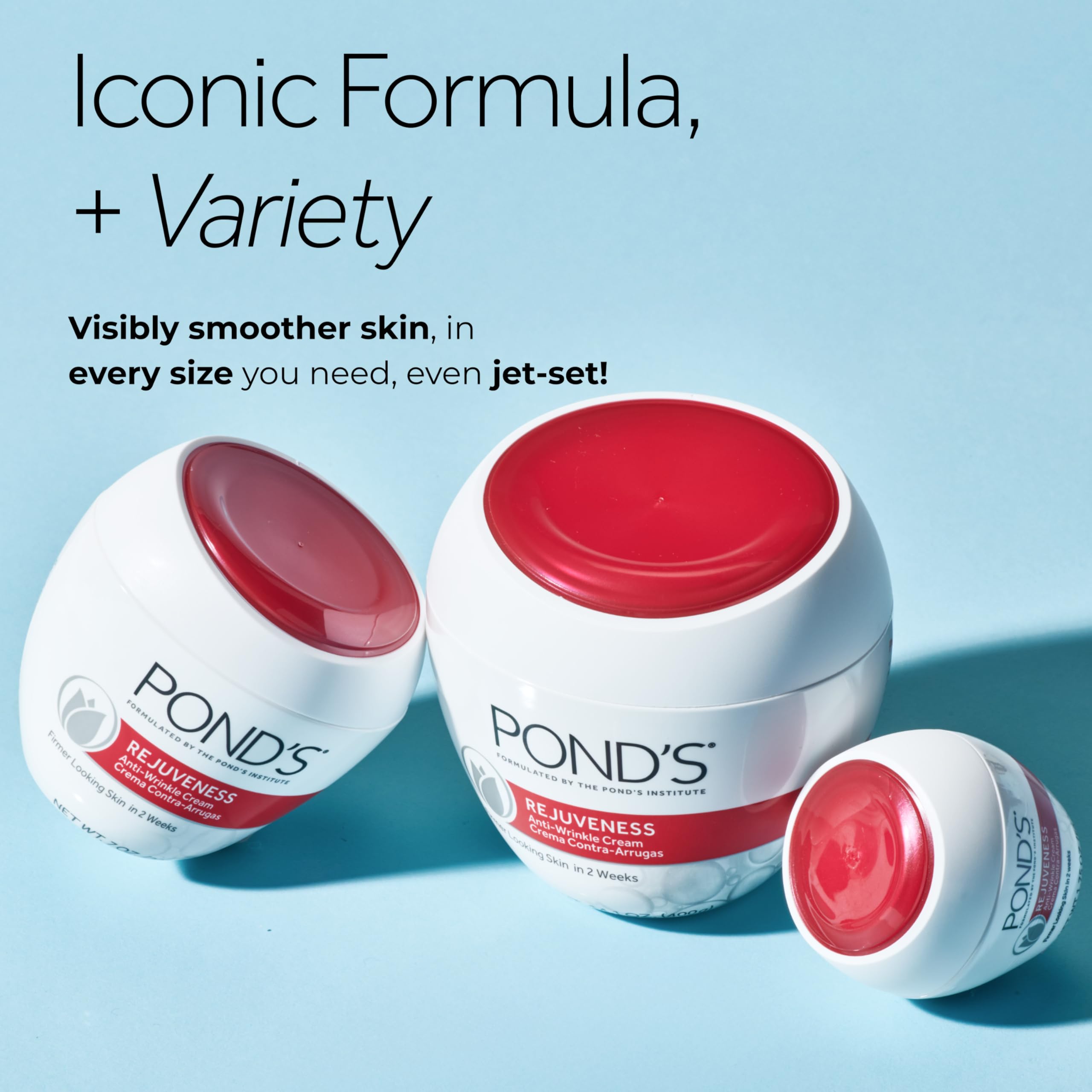 POND'S Rejuveness is dermatologist-tested and non-irritating, suitable for daily use.