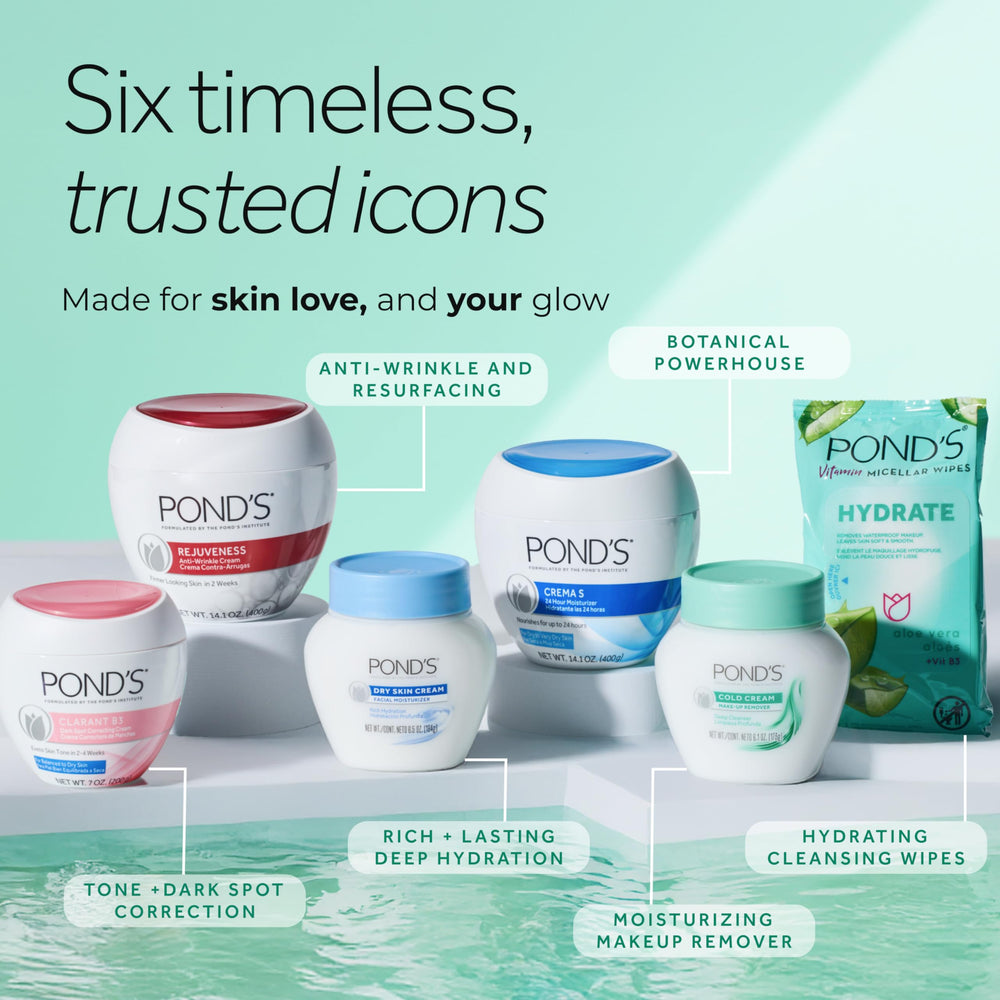 POND'S Rejuveness routine-application image emphasizes a calm morning to evening ritual.