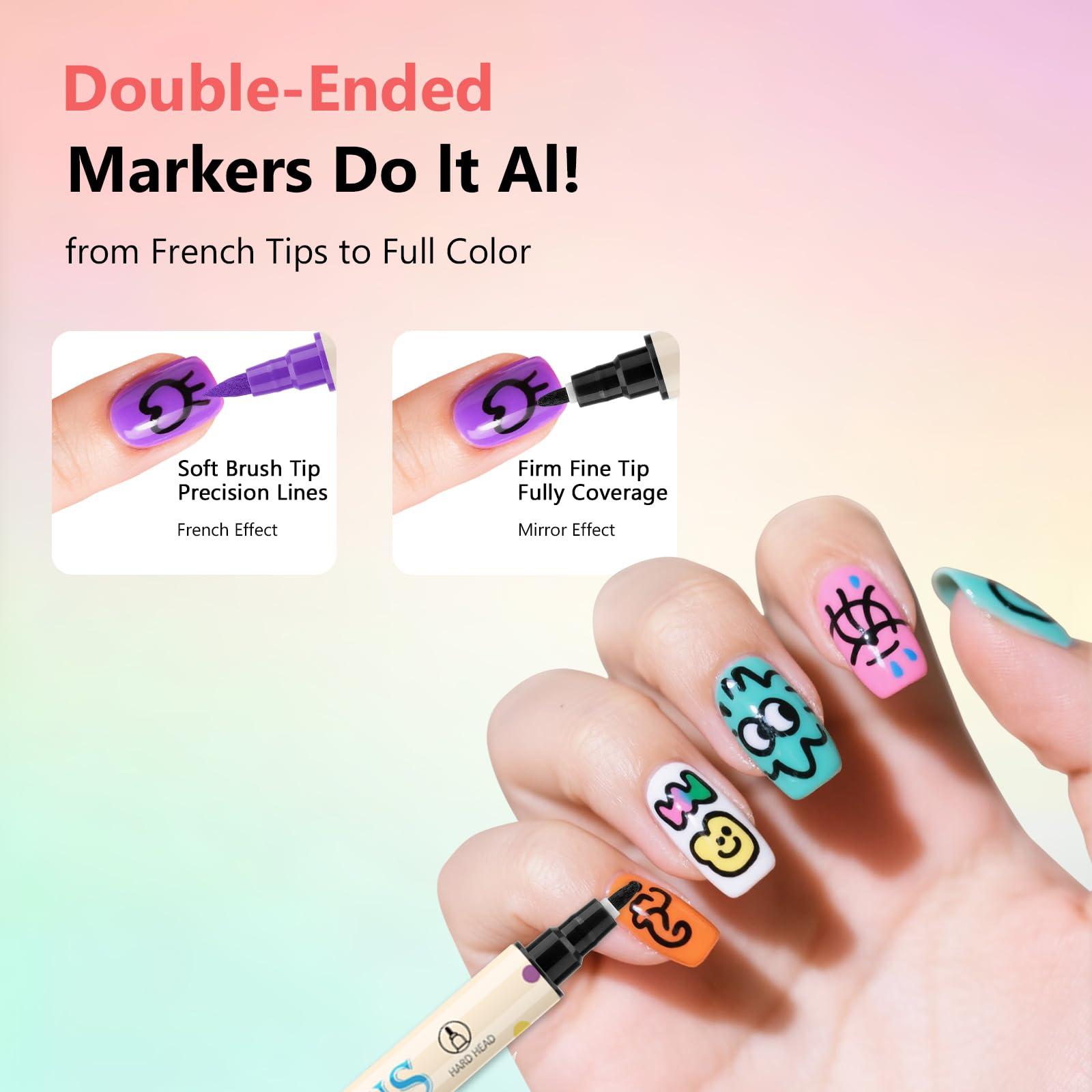 Ponhey nail art pens gift-ready set perfect for gifting on occasions.
