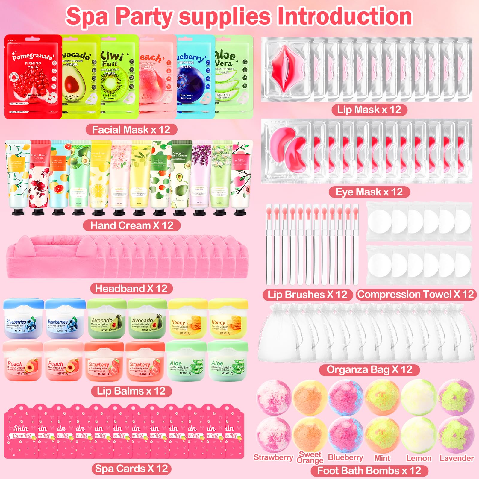 Ponhey spa party kit under eye patches offer refreshing, brightening benefits during group activities.