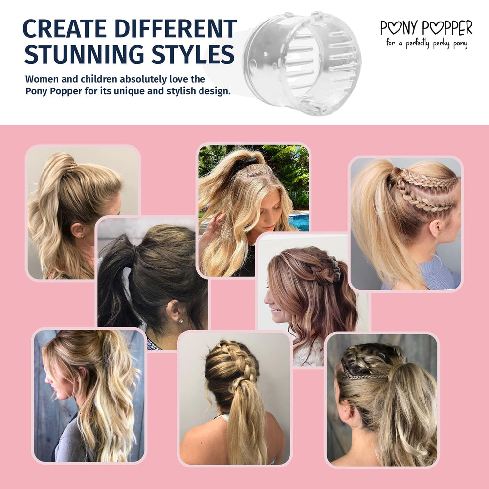 Pony Popper Clip fácil de usar y sin ajustes constantes