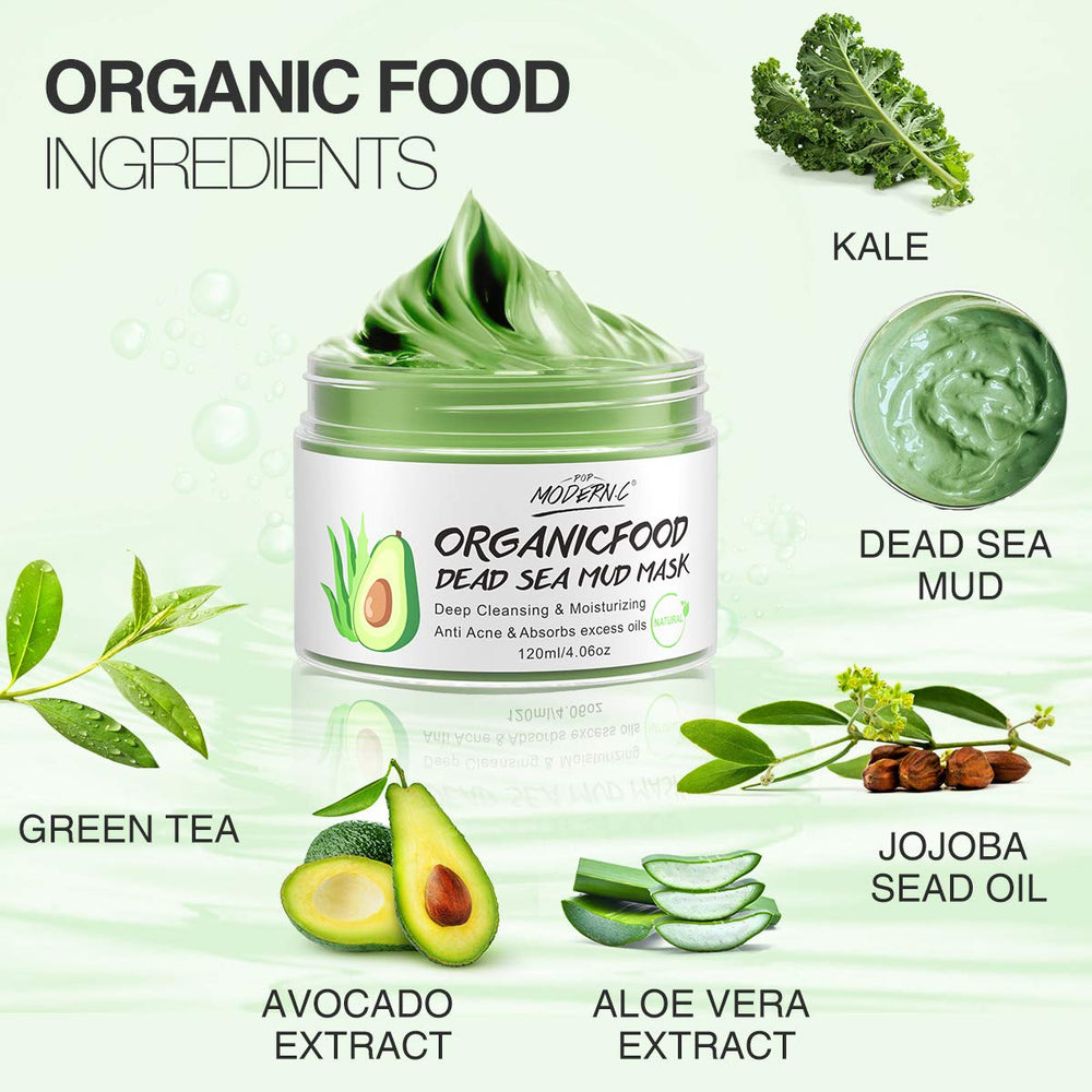 POP MODERN.C avocado swatch highlighting nourishing moisture for skin.