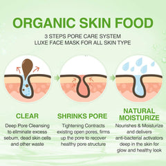 POP MODERN.C dead-sea mud texture close-up suggests purifying cleanse.