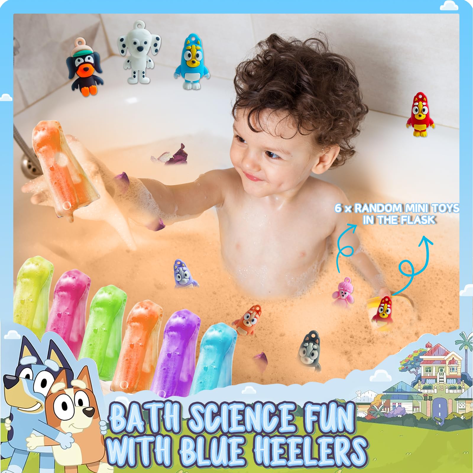 POPBATH dried rose petals enhance calming, spa-like aroma during bath time.