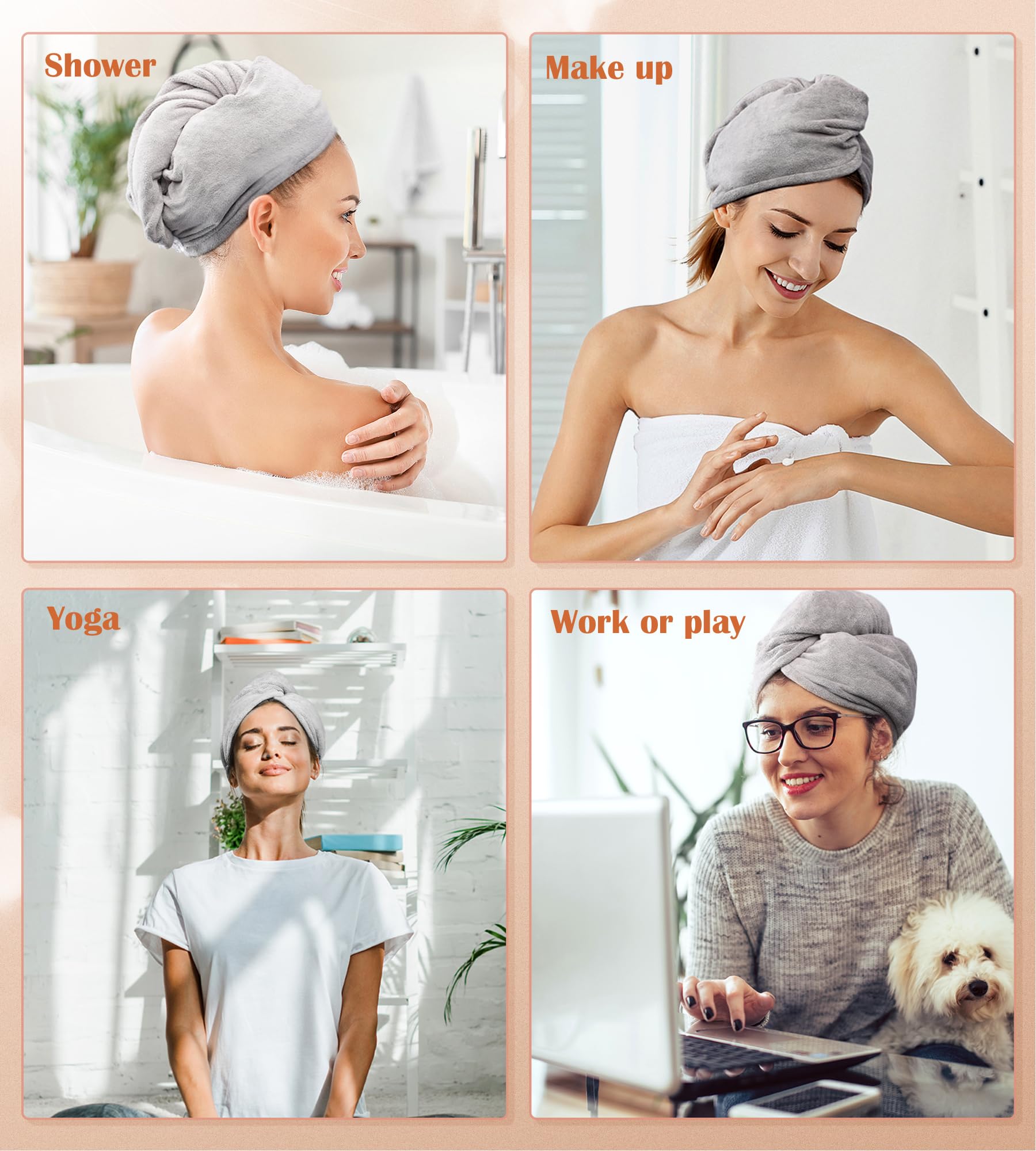 POPCHOSE towel wrap in colors ideal for gifting or stocking stuffers