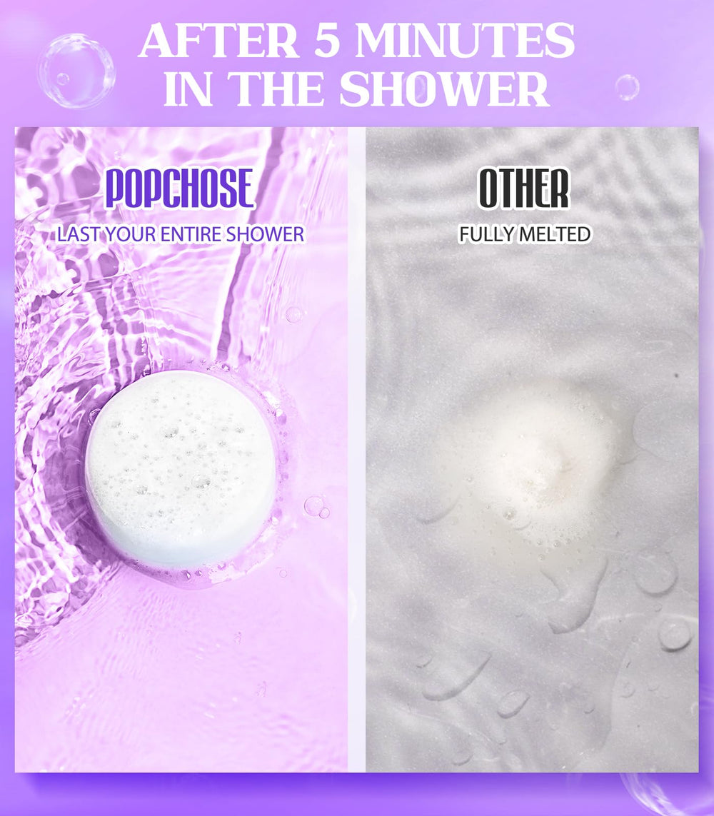 POPCHOSE lavender diffusion in bathroom creates spa-like ambiance
