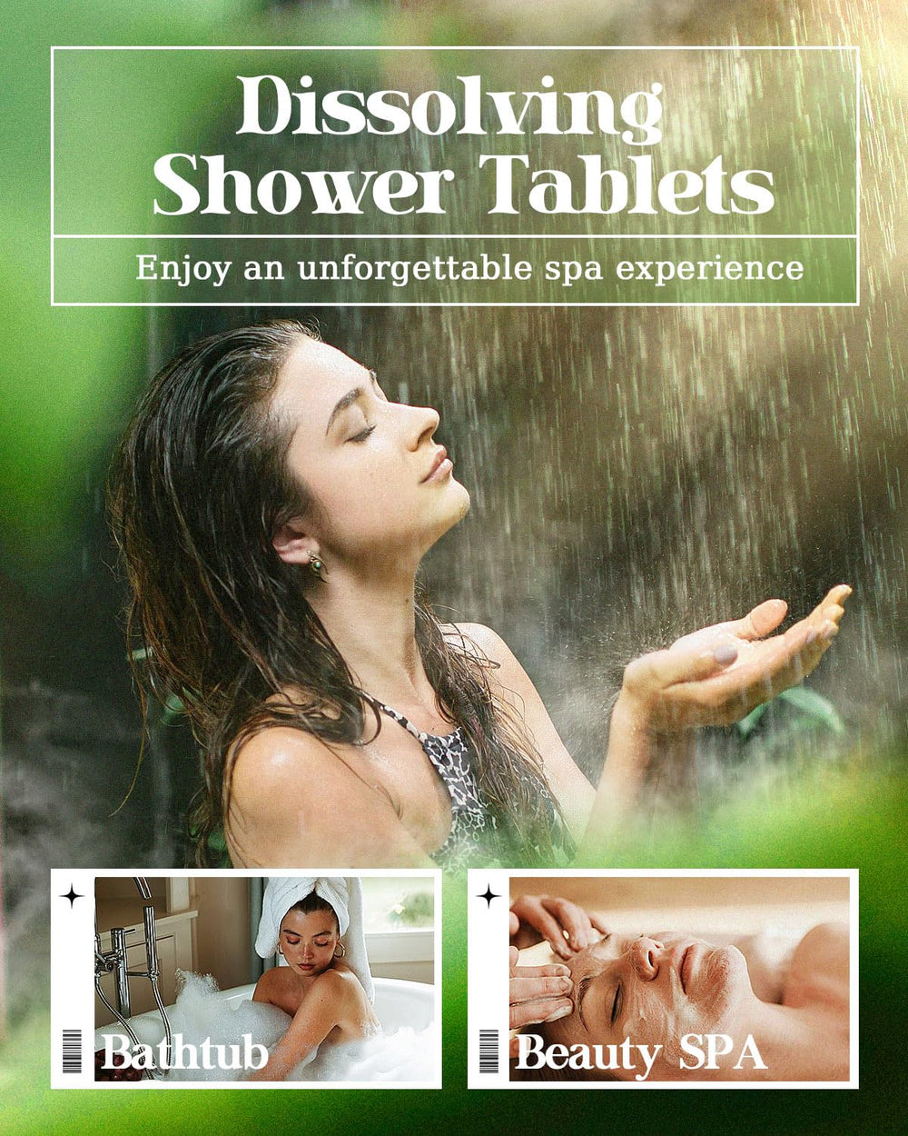 POPCHOSE shower steamers gift set — perfect self-care present for any occasion.