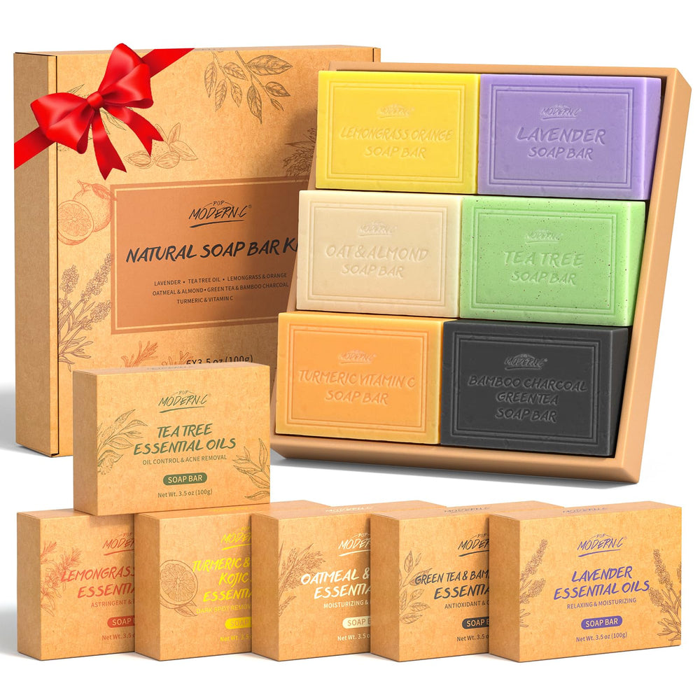 POP MODERN.C lavender soap bar image for calming daily cleansing