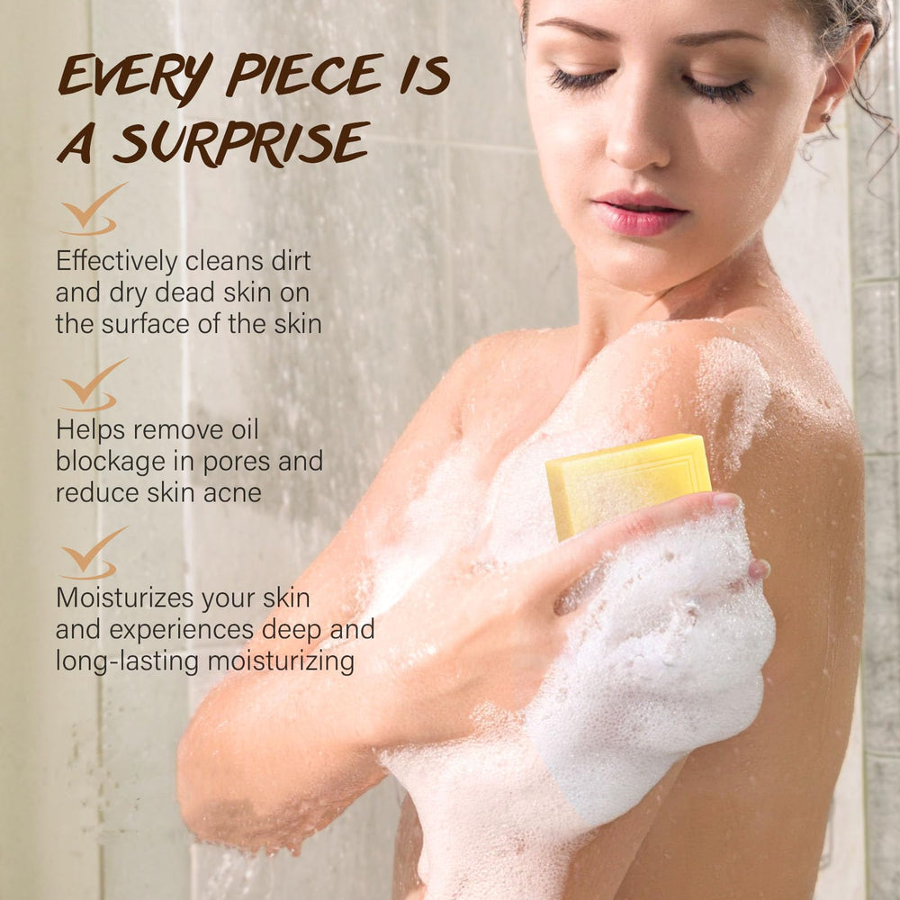 POP MODERN.C lemongrass orange soap bar image for morning wakeup