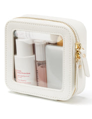 Popvibe small cosmetic bag shown as purse-friendly compact case for easy organization.