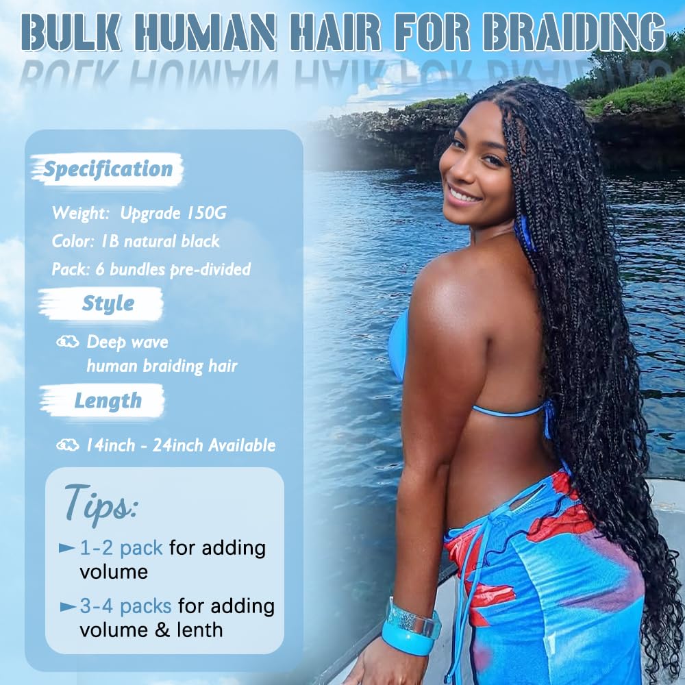 Popway deep-wave 20-inch bundles close-up highlights natural texture and fullness.