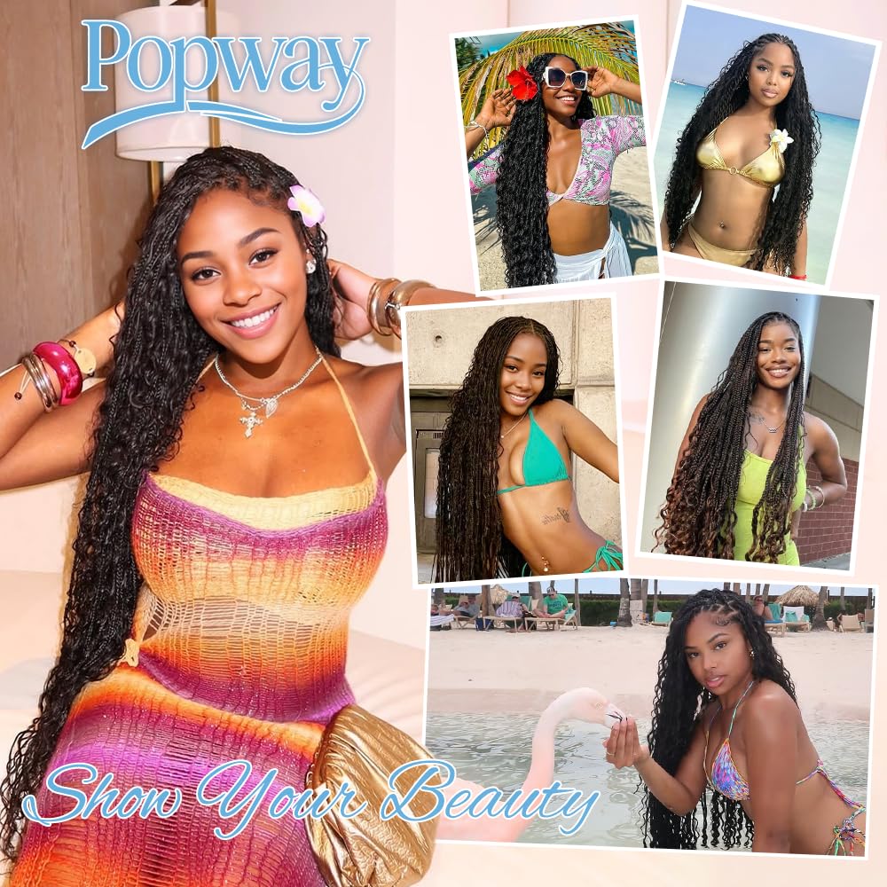 Popway 20-inch bundle length measurement emphasizes length versatility.