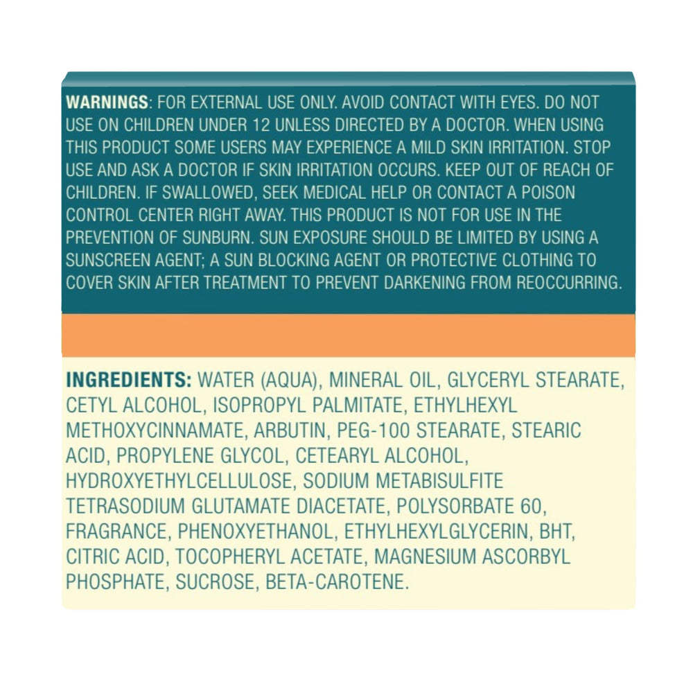 Porcelana Daytime Hydration Cream ingredients vitamins A and E for renewal.