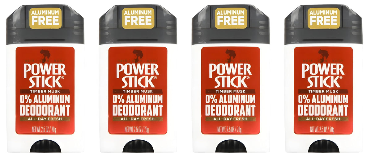 Power Stick Timber Musk deodorant stick front view for daily freshness