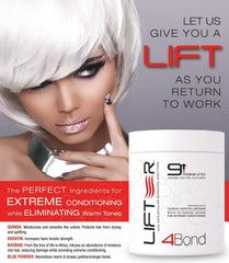 POWERTOOLS 4BOND application smoothing highlights non-drip, precise lightening.