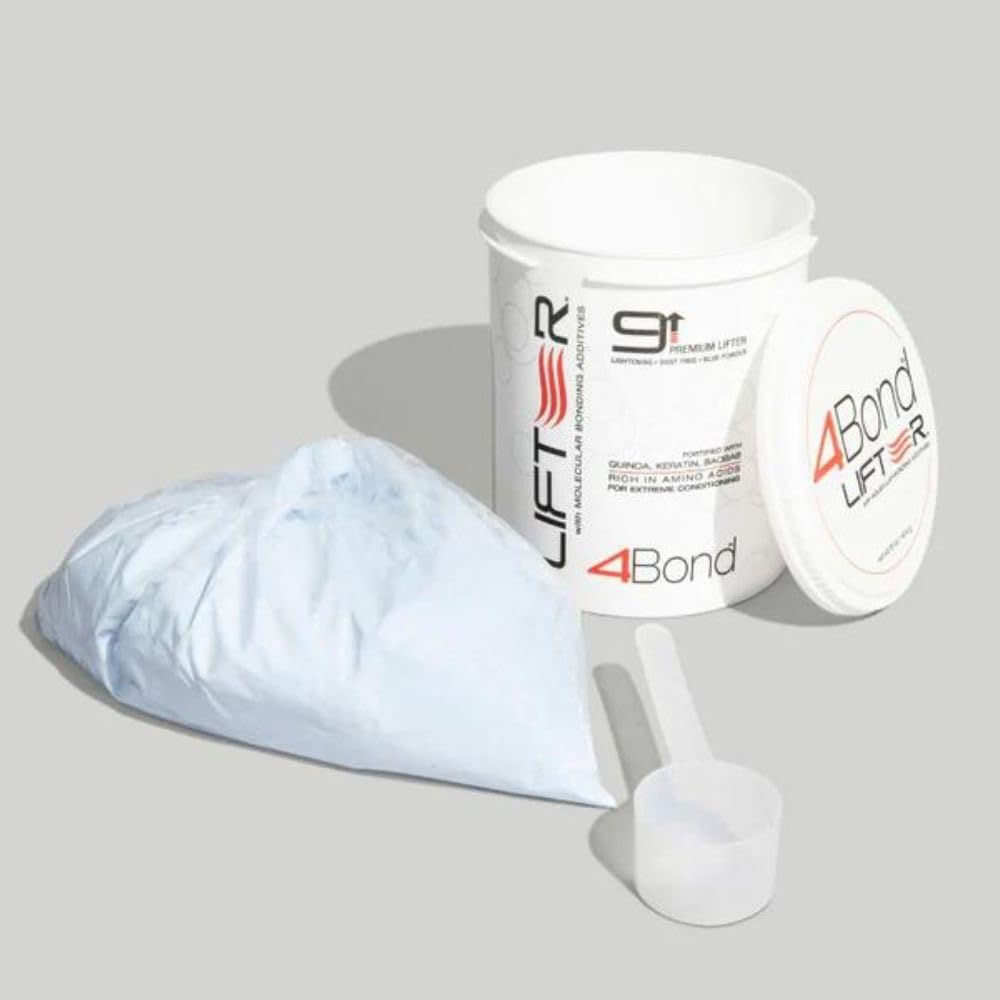POWERTOOLS 4BOND brightening-result hair reveals natural tone deposition.