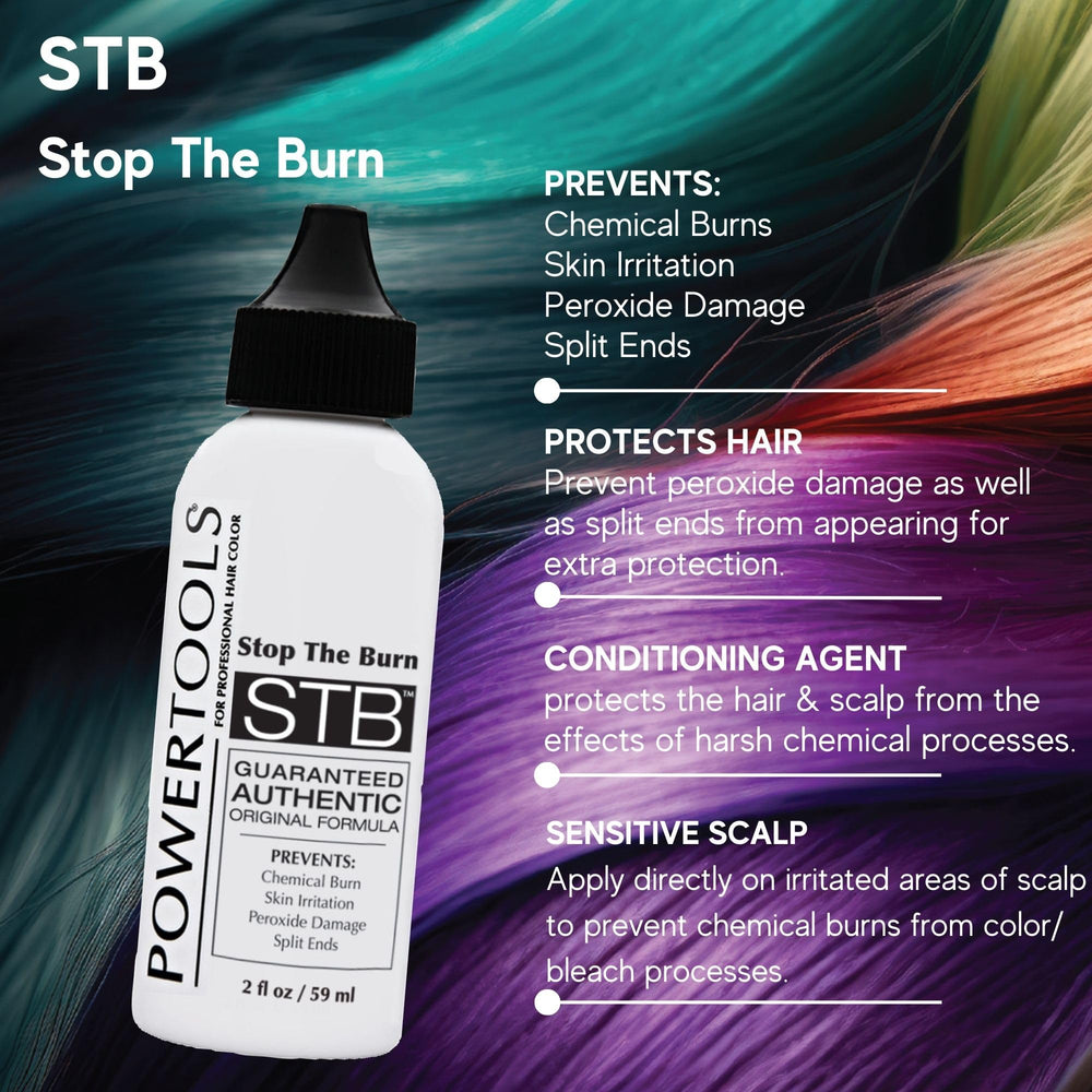 POWERTOOLS STB shows compatibility with color and bleach brands