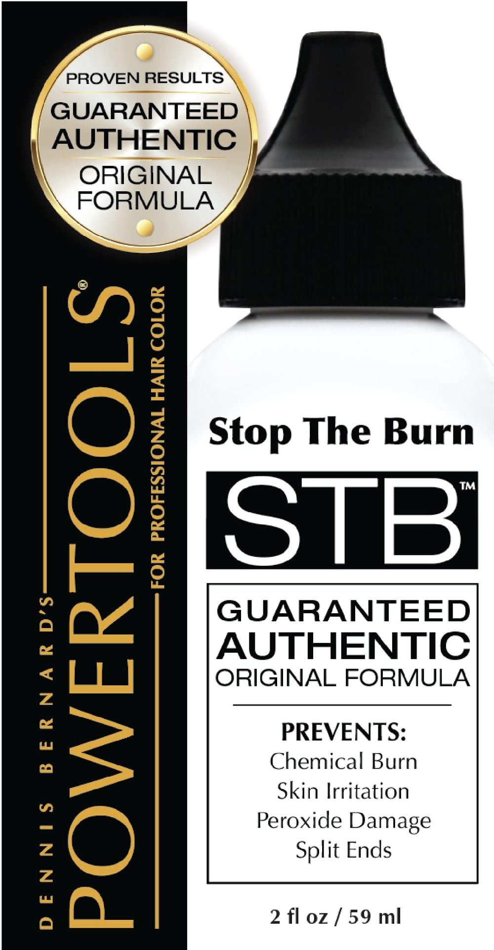 POWERTOOLS STB dropper close-up showing precise dosing for color formula