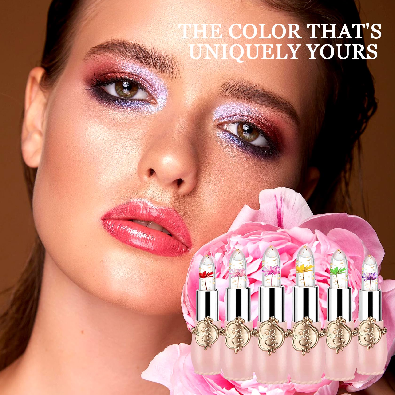 PPPanYiDi 6-piece lip set in a coordinated collection.