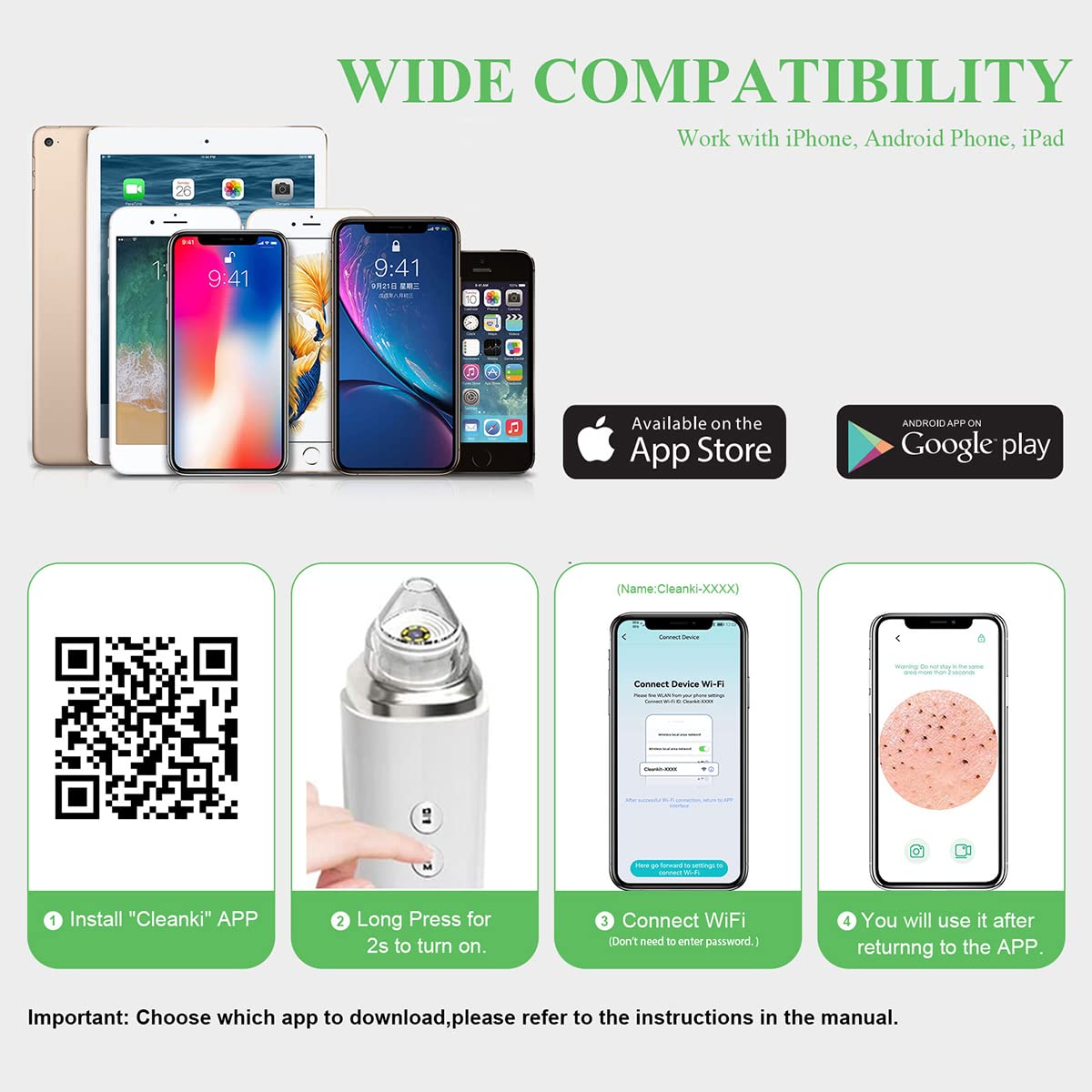 Prabensei wifi connection illustration demonstrates wireless syncing to phone