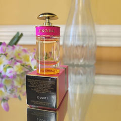 Prada Candy mini sample packaging, ideal for tester scents on the go.