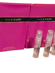 Prada Candy packaging closeup, premium presentation supports gift-worthy impression.