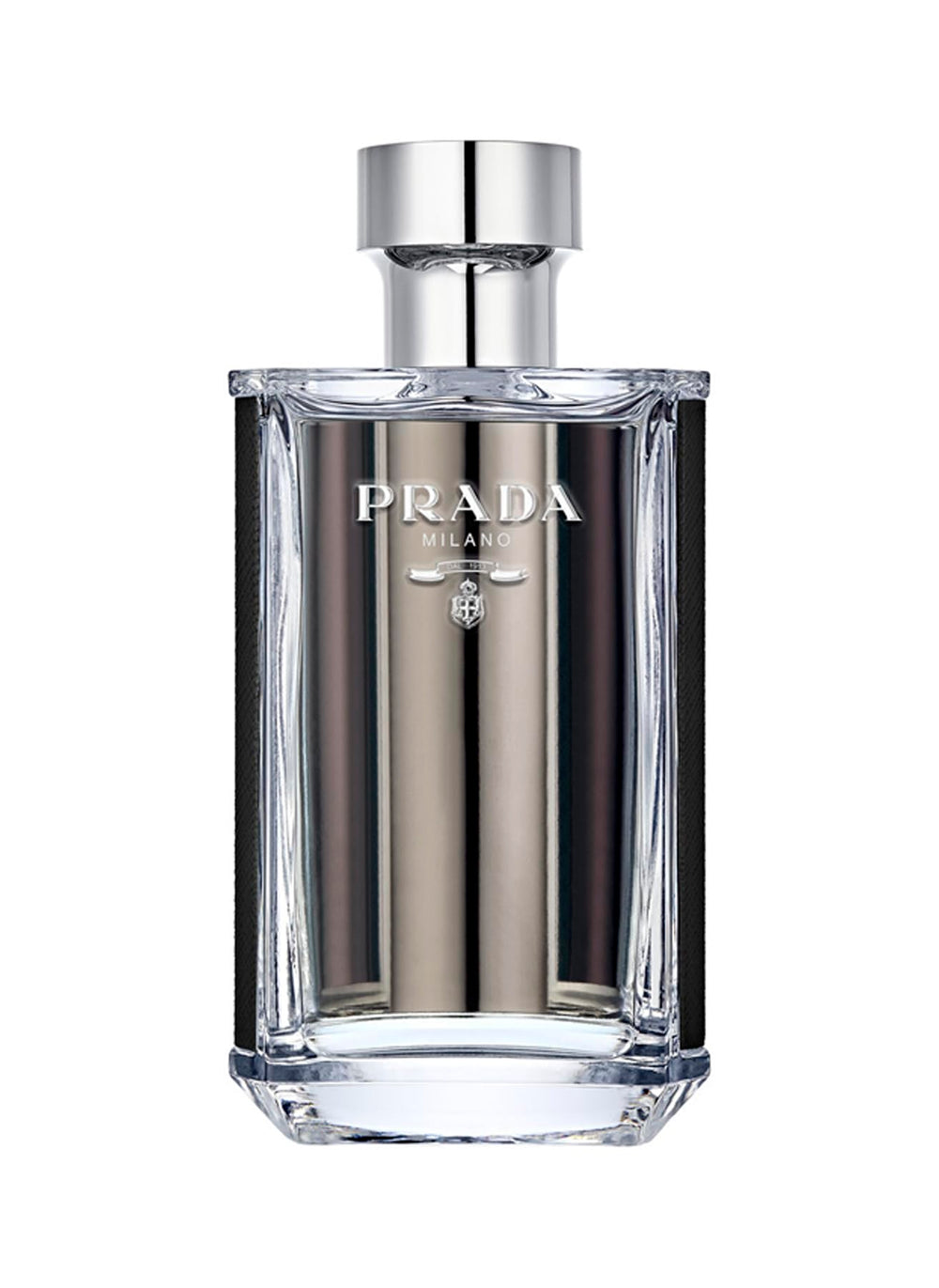 Prada L'Homme EDT bottle front, refined and office-ready.