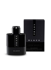 Prada Luna Rossa Black bottle for men, ideal evening wear fragrance