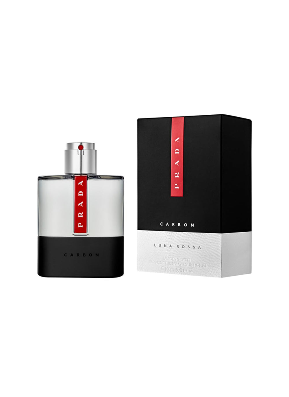 Prada Luna Rossa Carbon bergamot note offers a fresh daytime opening.