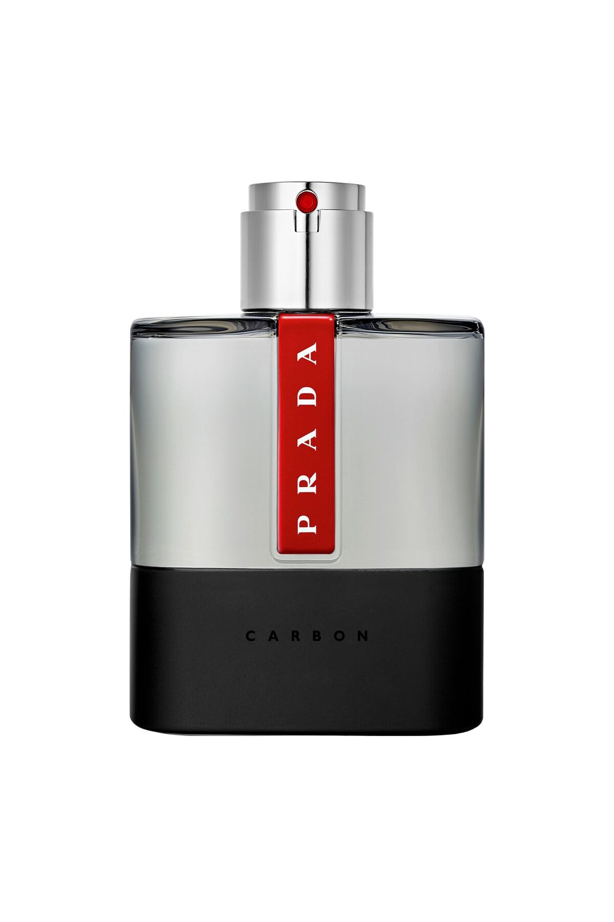 Prada Luna Rossa Carbon bottle front view for everyday confidence and style.