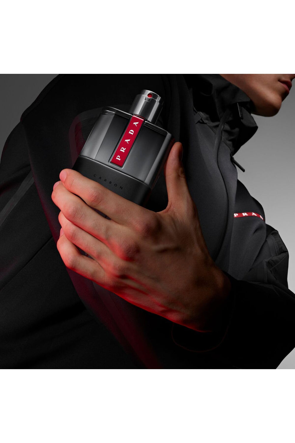 Prada Luna Rossa Carbon box presentation ideal for gifting.