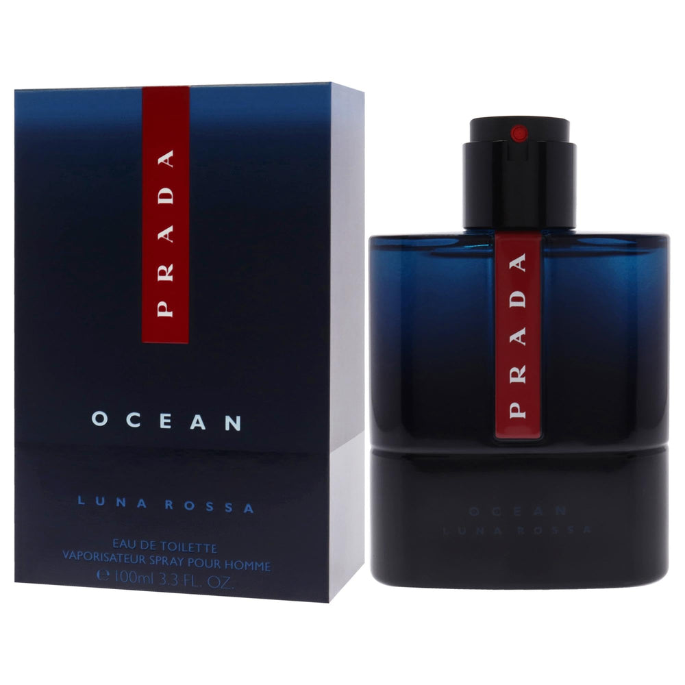 Prada Luna Rossa Ocean aquatic scene evokes ocean air and sport-ready confidence.