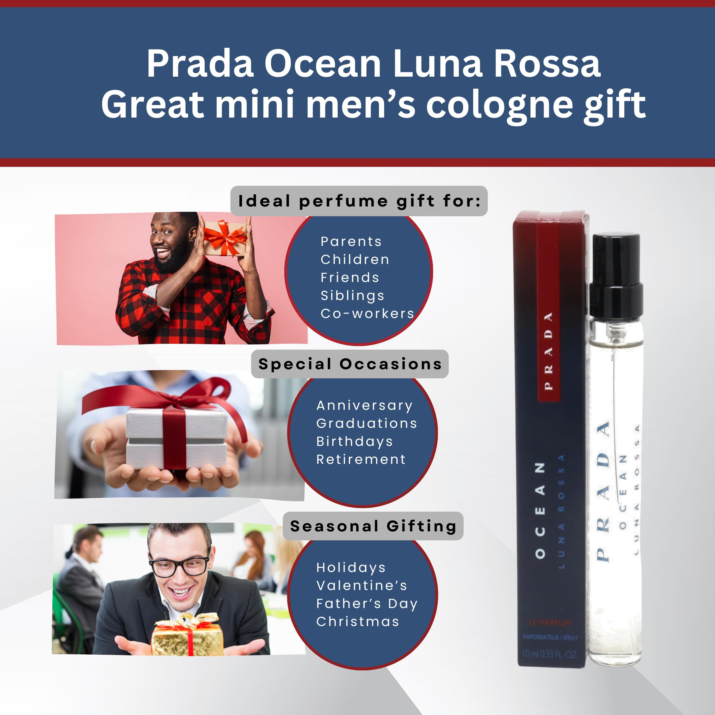 Prada Luna Rossa Ocean EDT full bottle on table ready for daily use.