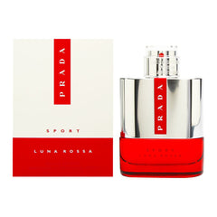 Prada Luna Rossa Sport bottle close-up, premium design for daily wear