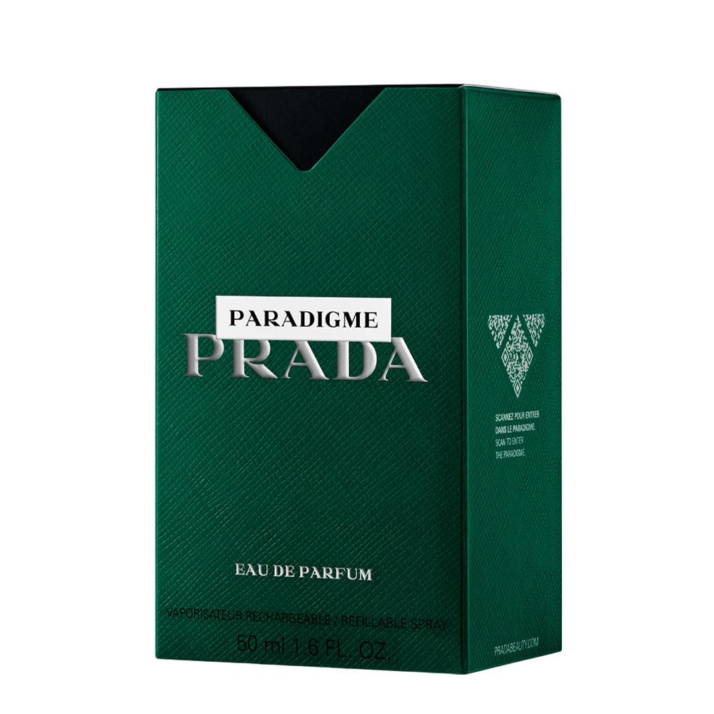 Prada Paradigme packaging box showcases premium presentation for gifting