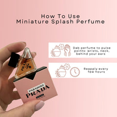 Close-up of Prada Paradoxe Intense, amber-floral notes for evening appeal.