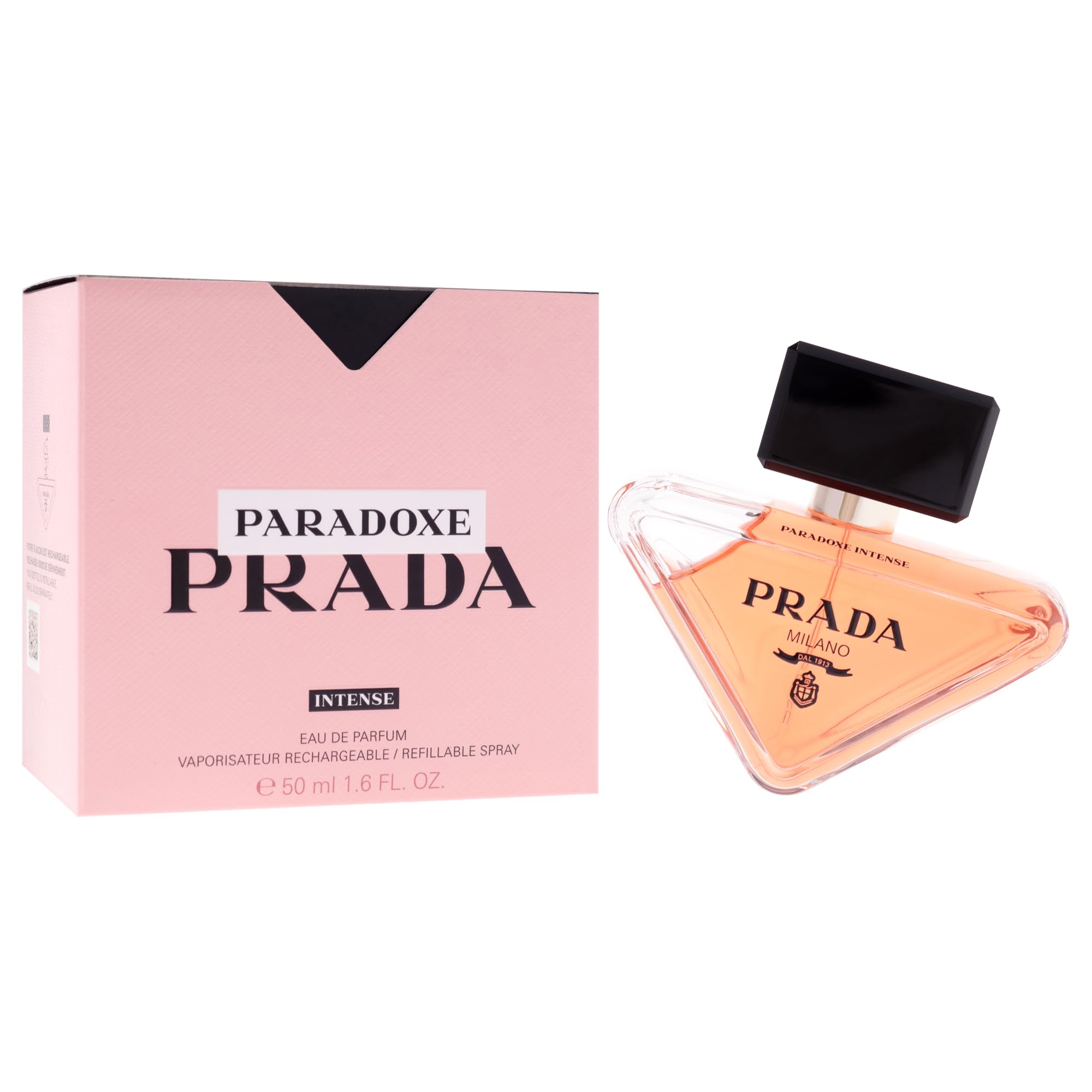 Prada Paradoxe Intense ambrofix moss accord image demonstrates modern base