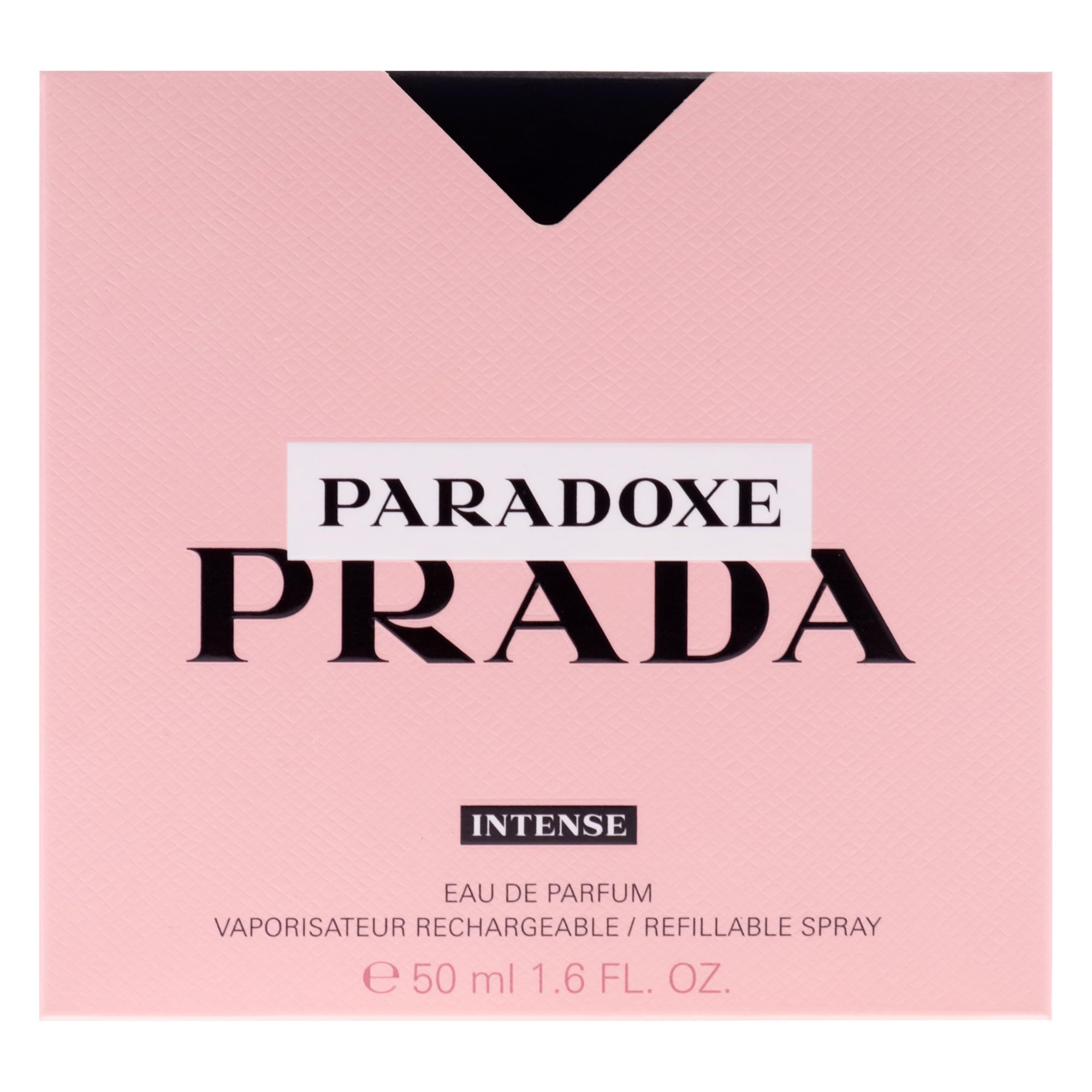 Prada Paradoxe Intense gift packaging suggests elegant present